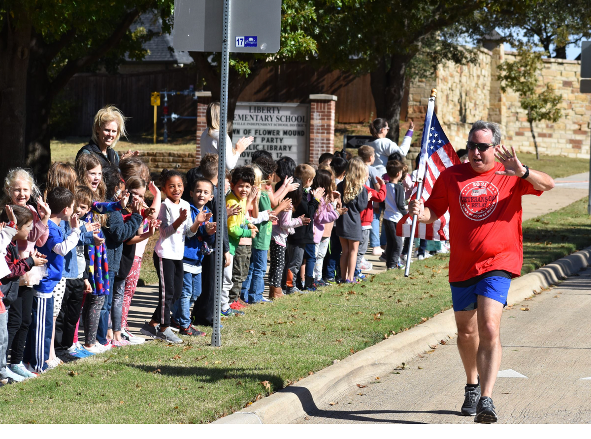 Flower Mound Veteran's Day Relay Run